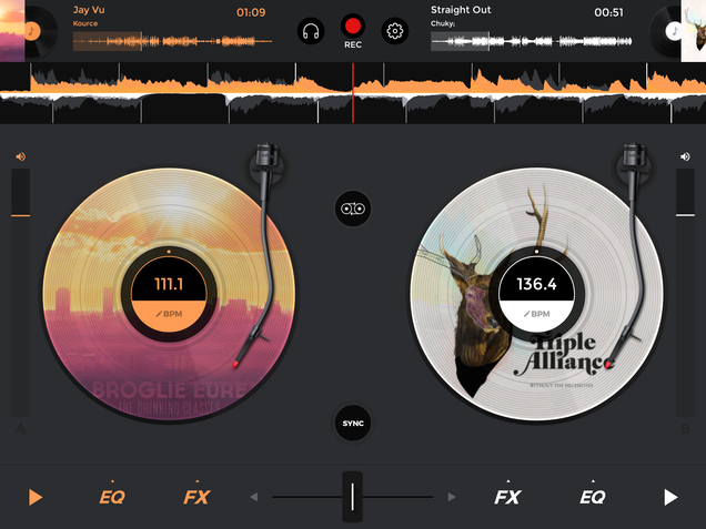 Illustration for article titled Edjing 5 DJ Music Mixer Studio...új dimenziókat nyit az okostelefonon és tableten való DJ-zés előtt